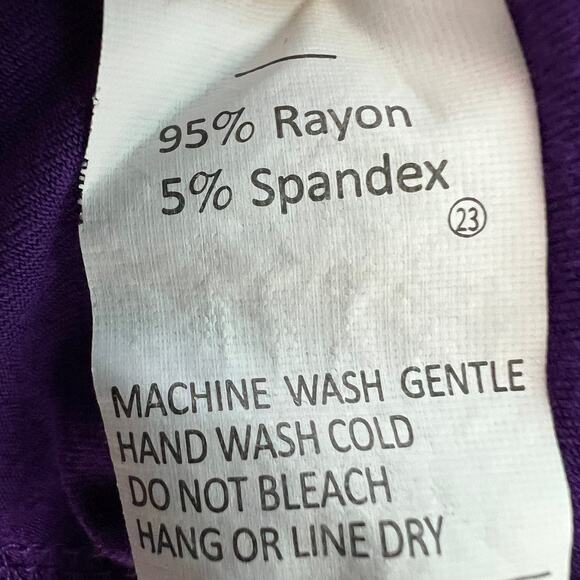 Larace Womens Top 4X Asymmetrical Hem Stretch Soft Relaxed Comfort Casual - Picture 13 of 15